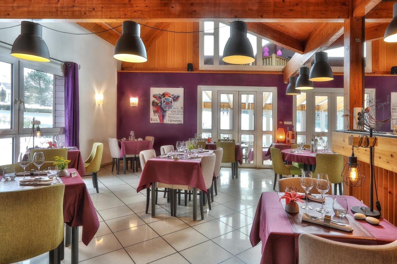 Hotel-Restaurant Logis Europa Maussac Exterior foto